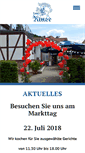Mobile Screenshot of gasthaus-zum-ritter.de